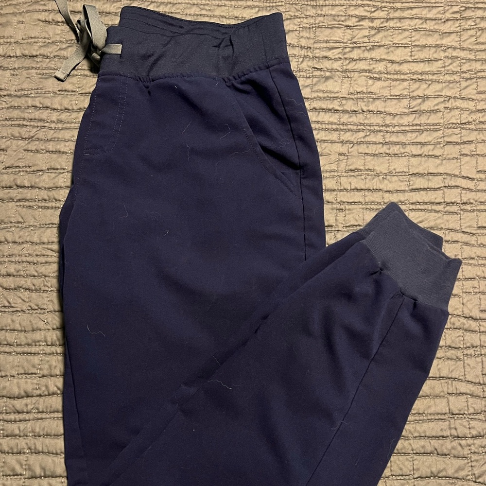 FIGS Navy Zamora - Jogger Scrub Pants